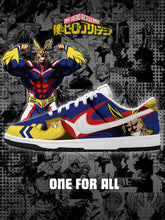 All Might V.1 Custom Court-Low-Sneaker